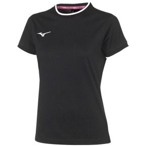 MIZUNO Wom Mizuno Tee/Black/White MIZUNO Wom Mizuno Tee/Black/White