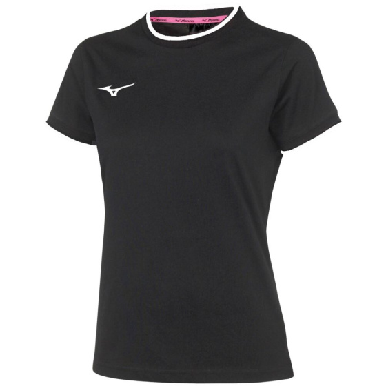 MIZUNO Wom Mizuno Tee/Black/White