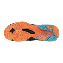 MIZUNO WAVE LIGHTNING Z8 MID(U) / Black/Neon Flame/Peacock Blue /