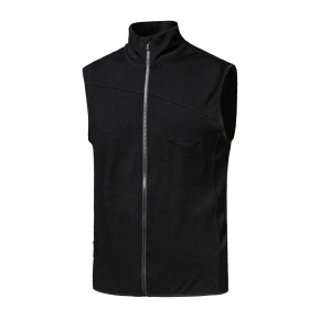 SENSOR MERINO EXTREME UP pánská vesta černá velikost XL