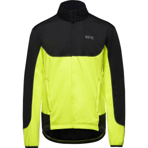 GORE C5 GWS Thermo Trail Jacket black/neon yellow M