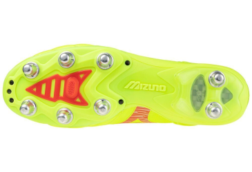 MIZUNO MORELIA NEO IV ? ELITE SI / Safety Yellow/Fiery Coral 2/Safety Yellow