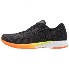MIZUNO WAVE AERO 18 / Blk/JetBlk/SOrange / 4 MIZUNO WAVE AERO 18 / Blk/JetBlk/SOrange / 4