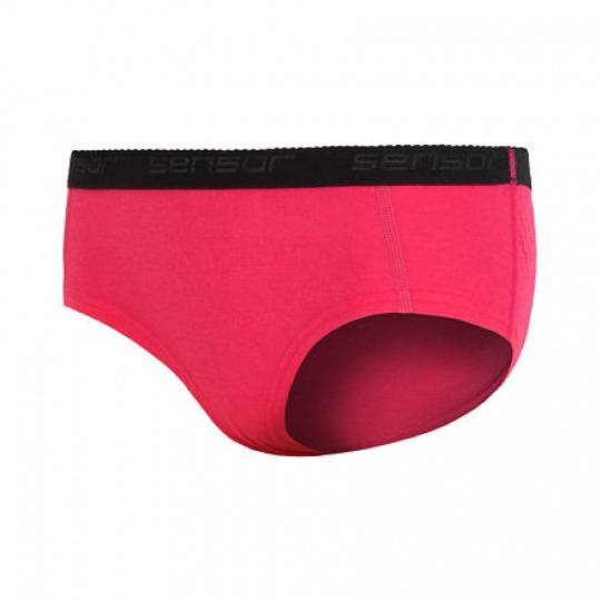 SENSOR MERINO ACTIVE dámské kalhotky magenta Velikost: