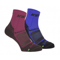 INOV-8 RACE ELITE PRO SOCK pink/black + blue/black INOV-8 RACE ELITE PRO SOCK pink/black + blue/black
