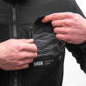 SENSOR TEDDY pánská bunda fleece celozip černá velikost XXL