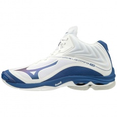 Mizuno Wave Lightning Z6 Mid/ Wht/10249C/TrueBlue / Mizuno Wave Lightning Z6 Mid/ Wht/10249C/TrueBlue /