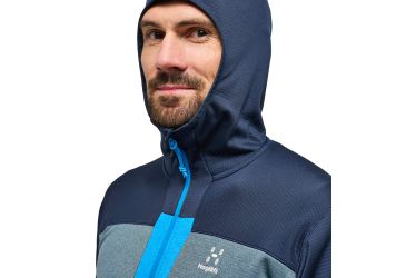 Mikina Haglöfs ROC Flash Mid Hood pánská