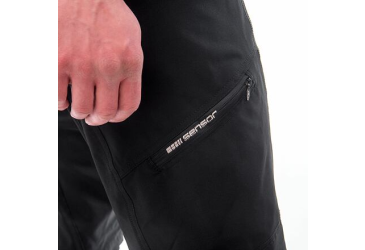 SENSOR HELIUM LITE pánské kalhoty krátké volné true black velikost