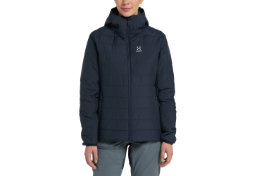 W Bunda Haglöfs Mimic Silver hood dámská