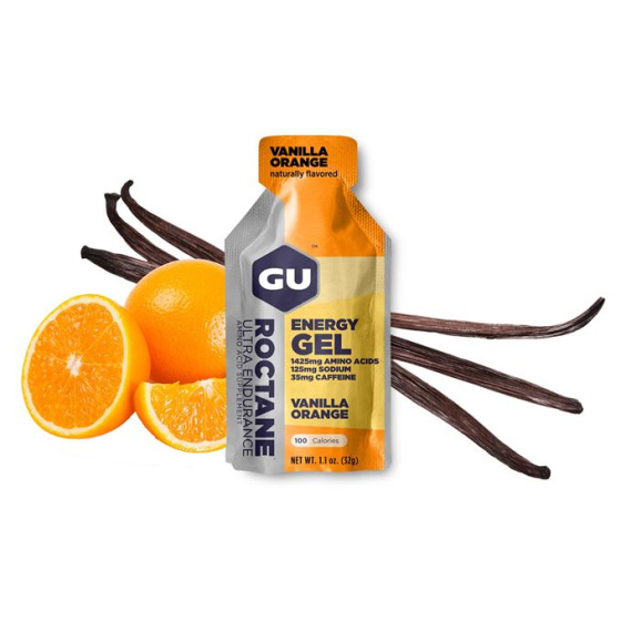 GU Roctane Energy Gel 32 g Vanilla/Orange 1 SÁČEK (balení 24ks) EXP 10/25