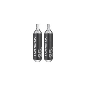 TOPEAK náplň CO2 25g 2ks s rukávkem
