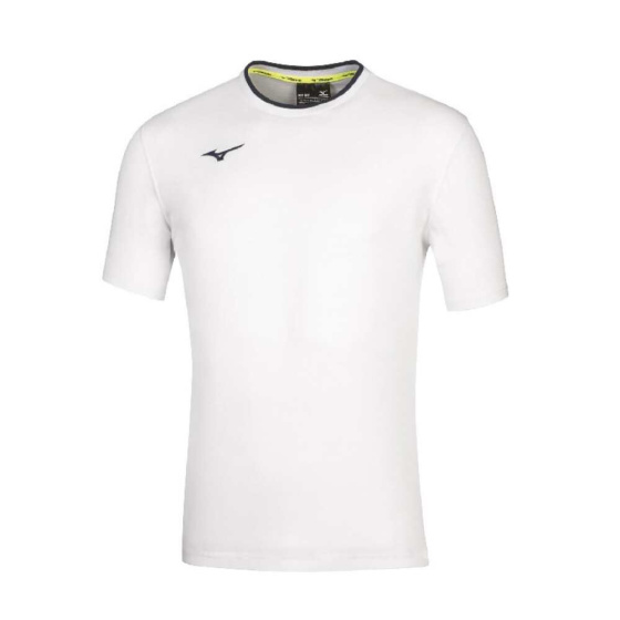 MIZUNO Jr Mizuno Tee / White/Navy