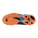 MIZUNO WAVE VOLTAGE 2(U) / Black/Neon Flame/Peacock Blue /