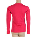 SENSOR MERINO ACTIVE dámské triko dl.rukáv magenta velikost
