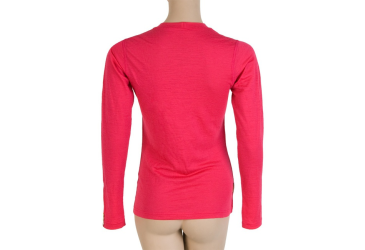 SENSOR MERINO ACTIVE dámské triko dl.rukáv magenta velikost