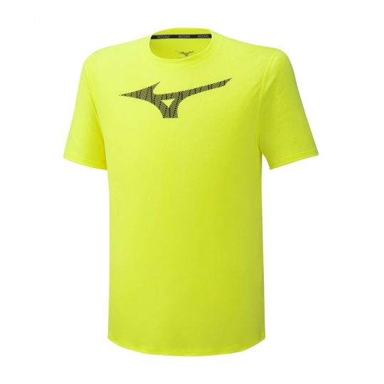MIZUNO Core Graphic RB Tee / Safety Yellow /