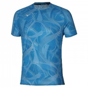 MIZUNO Paris Dryaeroflow Tee / Parisian Blue