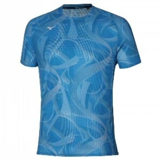 MIZUNO Paris Dryaeroflow Tee / Parisian Blue