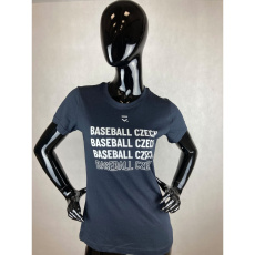 Dámské tričko s potiskem Baseball Czech Dámské tričko s potiskem Baseball Czech