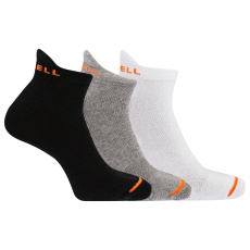 merrell ponožky MEA33566T3B2 BLACK CUSHIONED COTTON LOW CUT TAB (3 packs) black