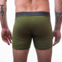 SENSOR MERINO ACTIVE pánské trenky safari green velikost