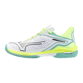 MIZUNO WAVE EXCEED TOUR 6 CC / White/Black/MIZUNO Neo Lime