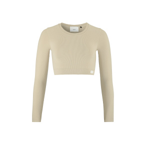 W Top CRAFT Collective Rib Cropped LS
