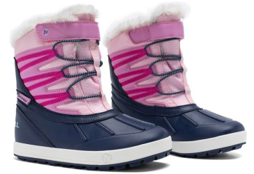 obuv merrell MK168434 SNOW BANK 5.0 WP navy/pink