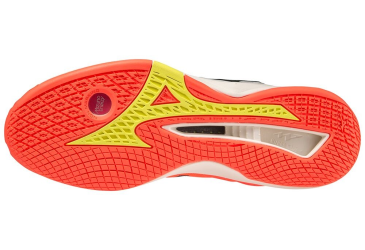 MIZUNO WAVE STEALTH NEO / Neon Flame/Black/Bolt 2