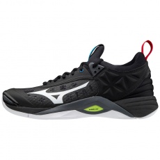 Mizuno Wave Momentum / Black/White/SafetyYellow / 4 Mizuno Wave Momentum / Black/White/SafetyYellow / 4