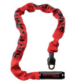 KRYPTONITE zámek Keeper 785 červená