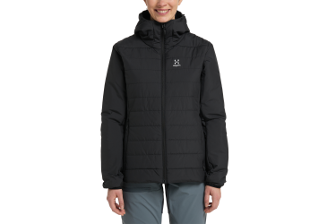 W Bunda Haglöfs Mimic Silver hood dámská