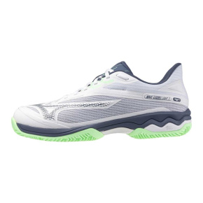 MIZUNO WAVE EXCEED LIGHT 2(M) / White/Vintage Indigo/Neo Mint