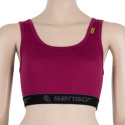 SENSOR MERINO ACTIVE dámská podprsenka lilla 
