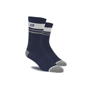 CRANKBROTHERS Icon MTB Sock Navy Blue/White
