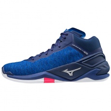 MIZUNO WAVE STEALTH NEO MID / ReflexBlueC/Silver/2768C / 5 MIZUNO WAVE STEALTH NEO MID / ReflexBlueC/Silver/2768C / 5
