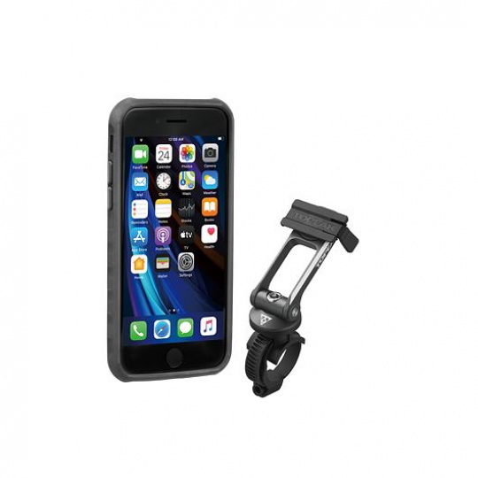 TOPEAK obal RIDECASE pro iPhone SE (2020), 8, 7 černá/šedá