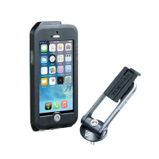 TOPEAK obal WEATHERPROOF RIDECASE pro iPhone 5 + SE černá/modrá 
