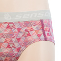 SENSOR MERINO IMPRESS dámské kalhotky lilla/pattern velikost