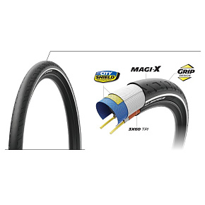 MICHELIN PLÁŠŤ CITY STREET 29x2.20 COMPETITION LINE KEVLAR TS E-50 (998596) MICHELIN PLÁŠŤ CITY STREET 29x2.20 COMPETITION LINE KEVLAR TS E-50 (998596)
