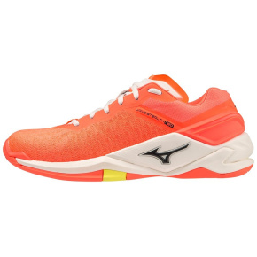 MIZUNO WAVE STEALTH NEO / Neon Flame/Black/Bolt 2