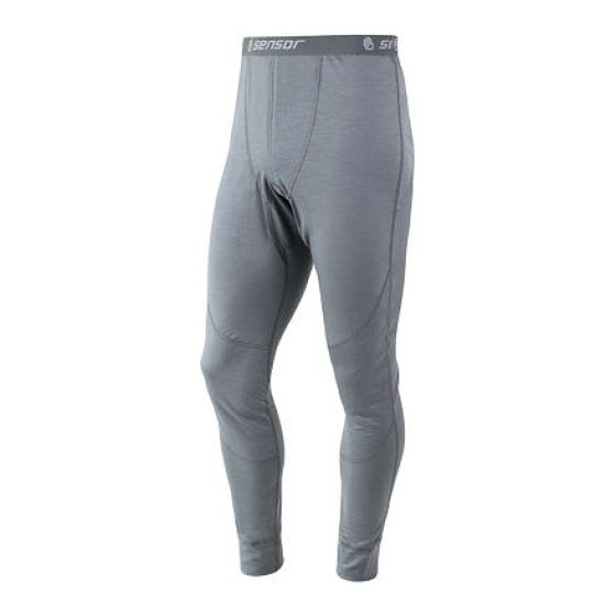 SENSOR MERINO ACTIVE pánské spodky sv.šedá velikost
