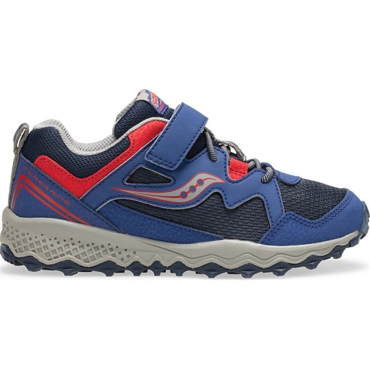 SAUCONY S-PEREGRINE SHIELD 2 A/C NVY/RED