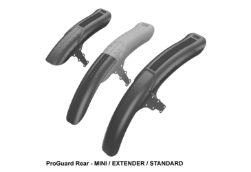 RRP blatník ProGuard Rear Plain Black Standard