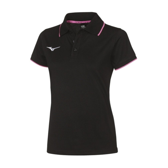 MIZUNO Mizuno Polo/Black/Pink Fluo