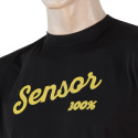 SENSOR COOLMAX FRESH PT LOGO pánské triko kr.rukáv černá Velikost: