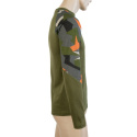 SENSOR MERINO IMPRESS pánské triko dl.rukáv safari/camo velikost