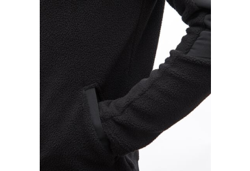 SENSOR TEDDY pánská bunda fleece celozip černá velikost XXL