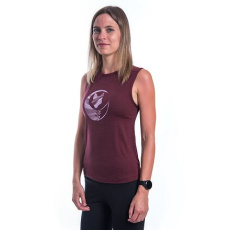SENSOR MERINO AIR FOX dámské triko bez rukávu port red Velikost: SENSOR MERINO AIR FOX dámské triko bez rukávu port red Velikost: